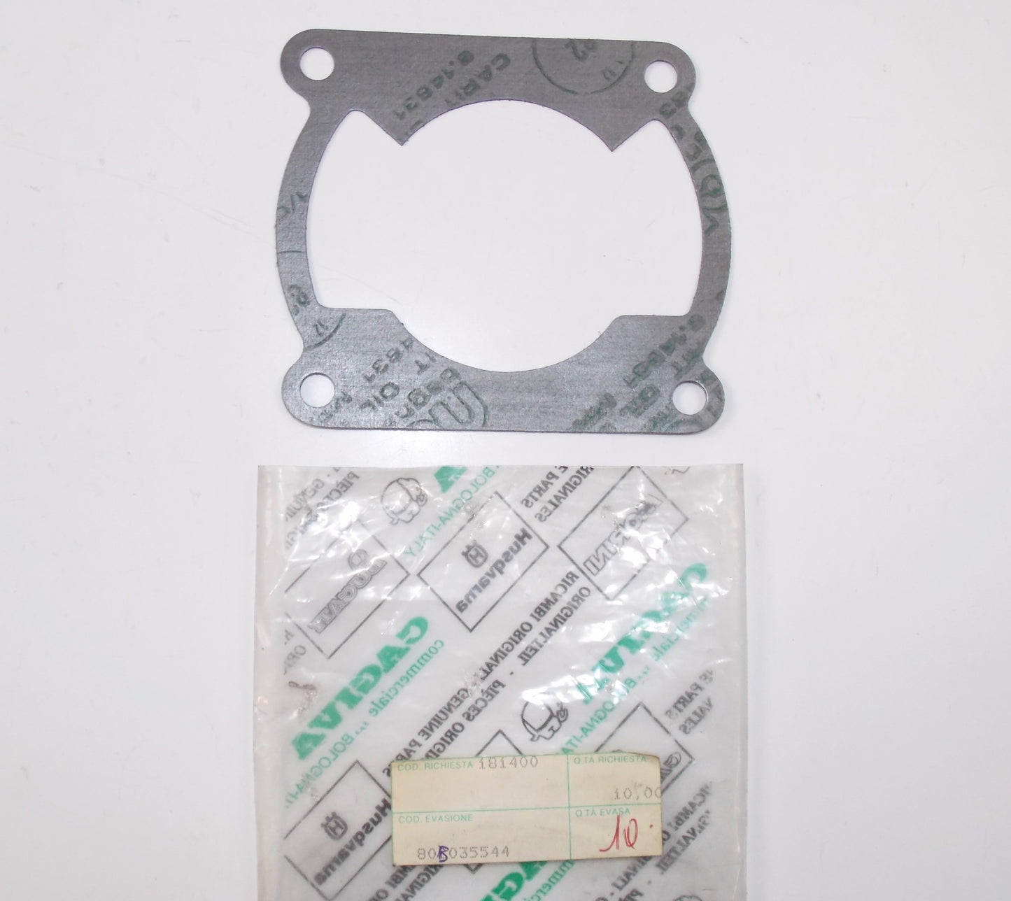 OEM CAGIVA ALETTA ELECTRA 93/98 ROADSTER 125/521 CYLINDER GASKET 0.6mm 80B035544 - MotoRaider