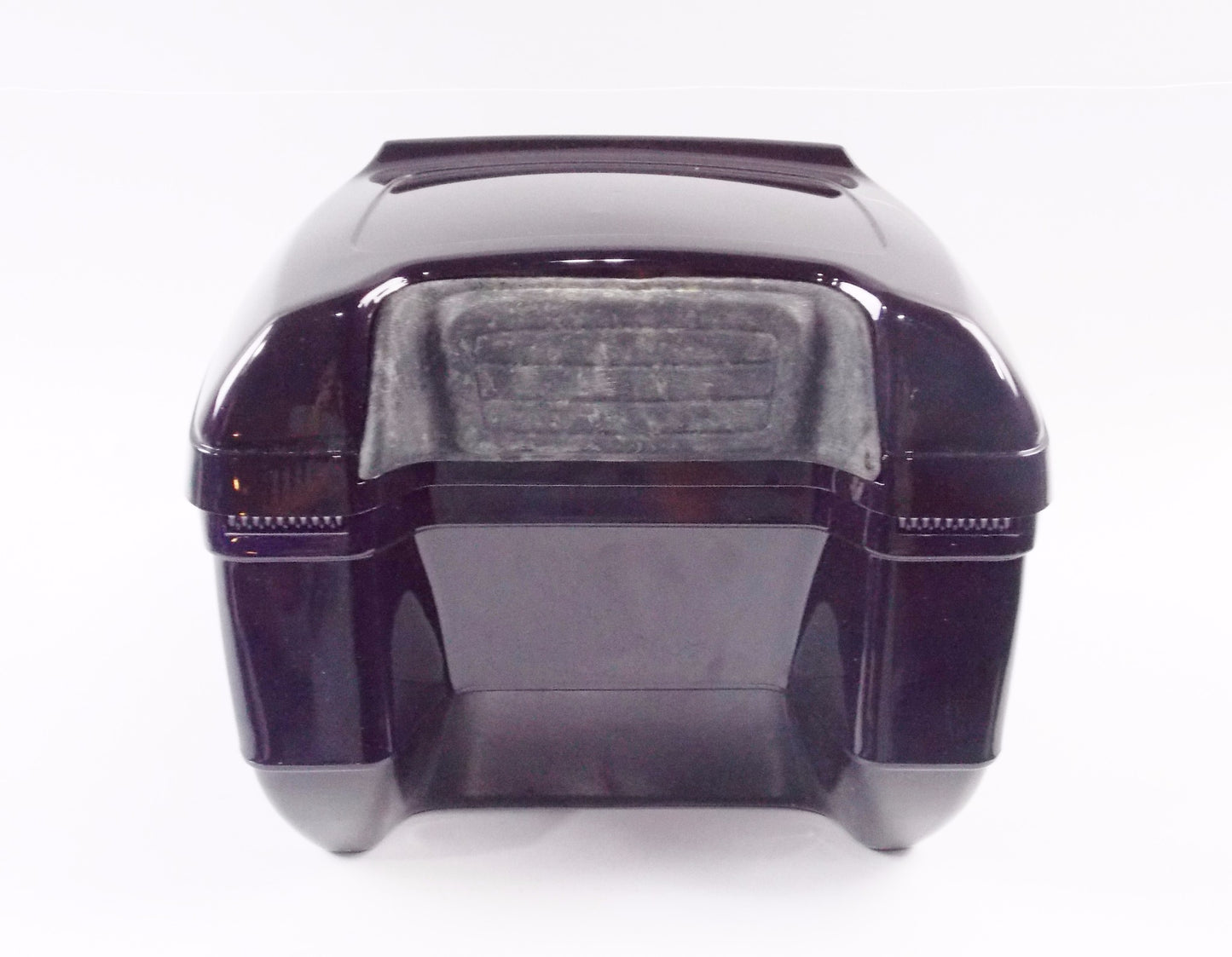 SCOOTER MOPED PURPLE APRILIA REAR TOP CASE HOLDER LUGGAGE WITH KEY 13.5x13.5x10 - MotoRaider