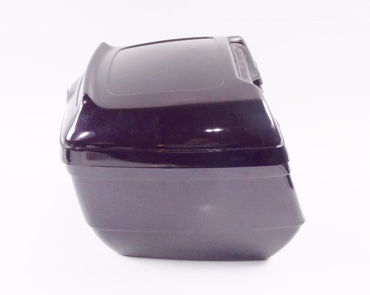 SCOOTER MOPED PURPLE APRILIA REAR TOP CASE HOLDER LUGGAGE WITH KEY 13.5x13.5x10 - MotoRaider