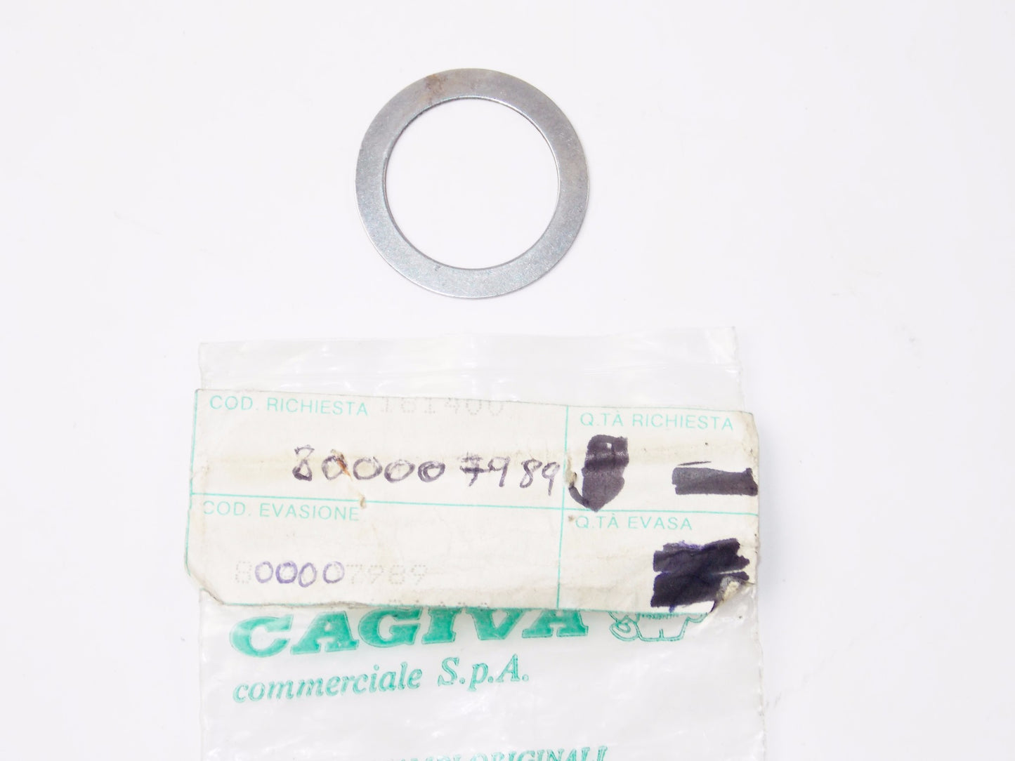 OEM CAGIVA MITO PLANET HUSQVARNA TRANSMISSION THRUST WASHER THK 0.3mm 800007989 - MotoRaider