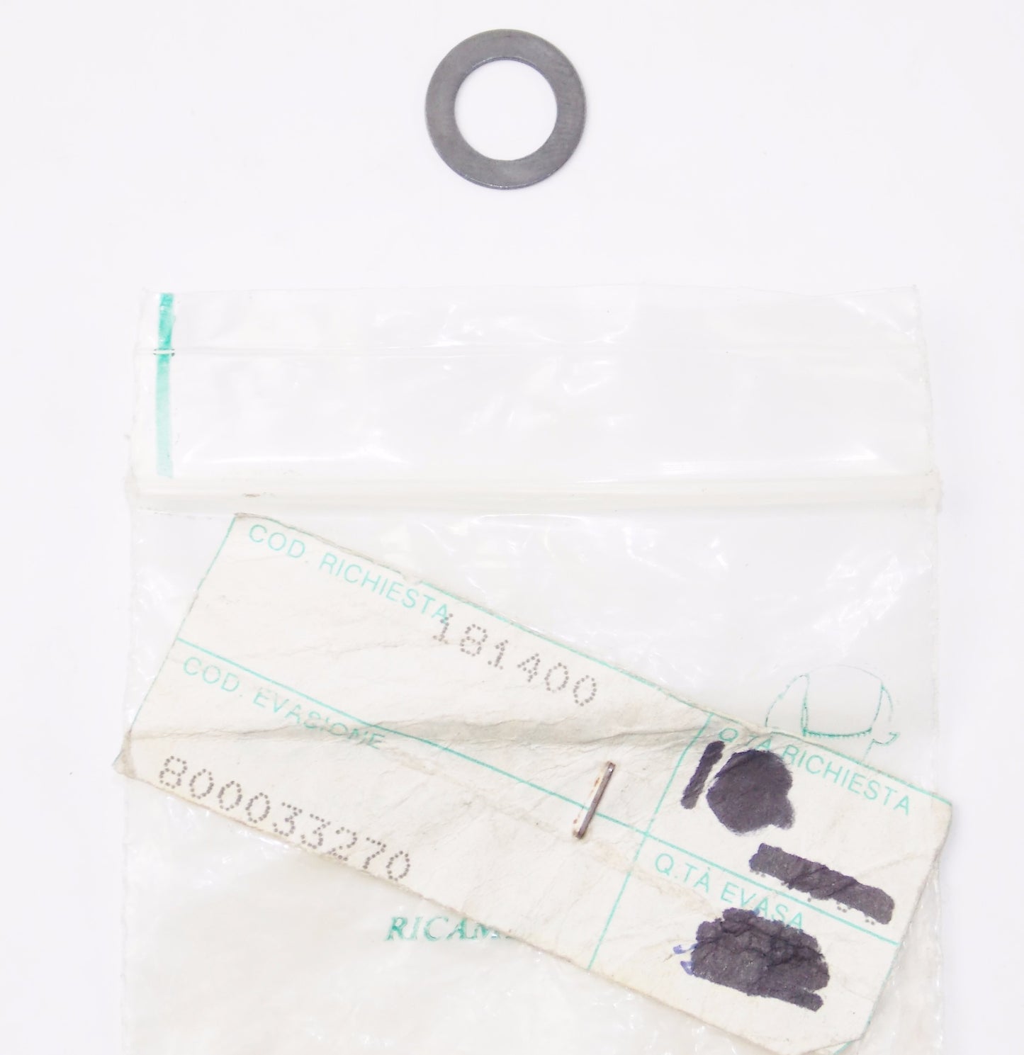 OEM CAGIVA ALETTA ORO 125 BLUE CRUISER OIL PUMP & DRIVER THRUST WASHER 800033270 - MotoRaider