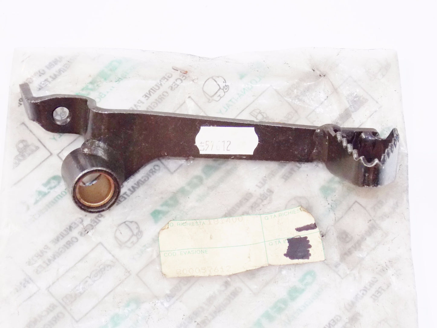 NOS OEM CAGIVA 1988-1990 COCIS 50|50-2|75 DUCATI BRAKE CONTROL LEVER 800057612 - MotoRaider