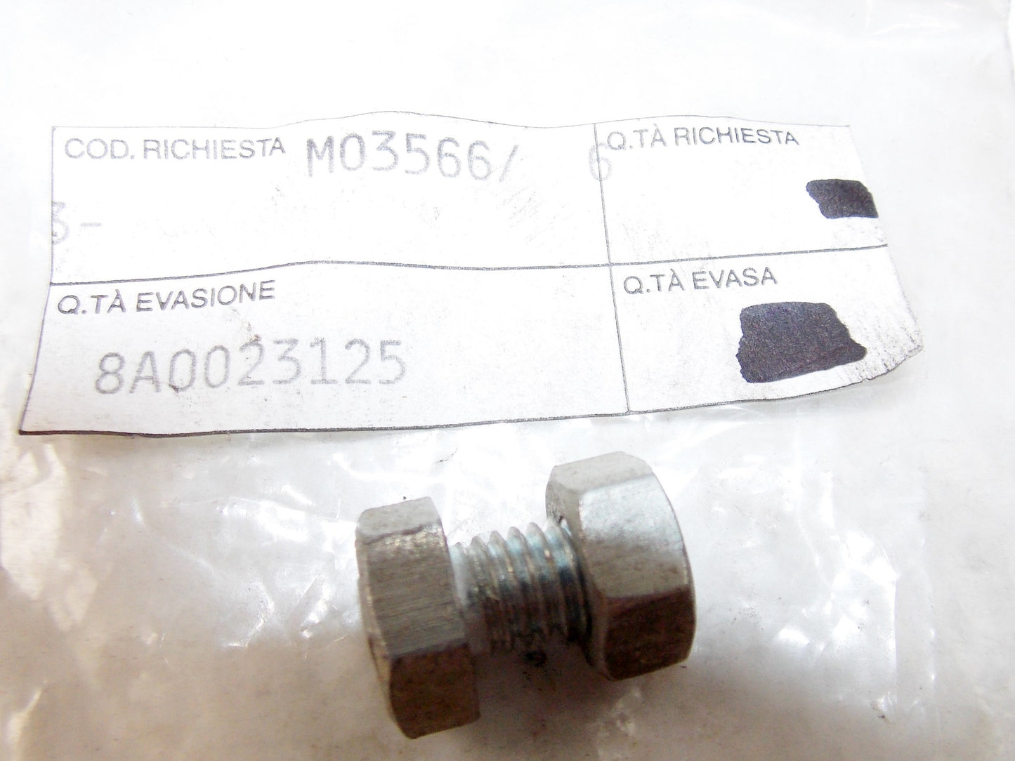CAGIVA 1995 1999 RIVER 600 CANYON 600 RIVER 500 W-12 W-16 600 NUT BOLT 8A0023125 - MotoRaider