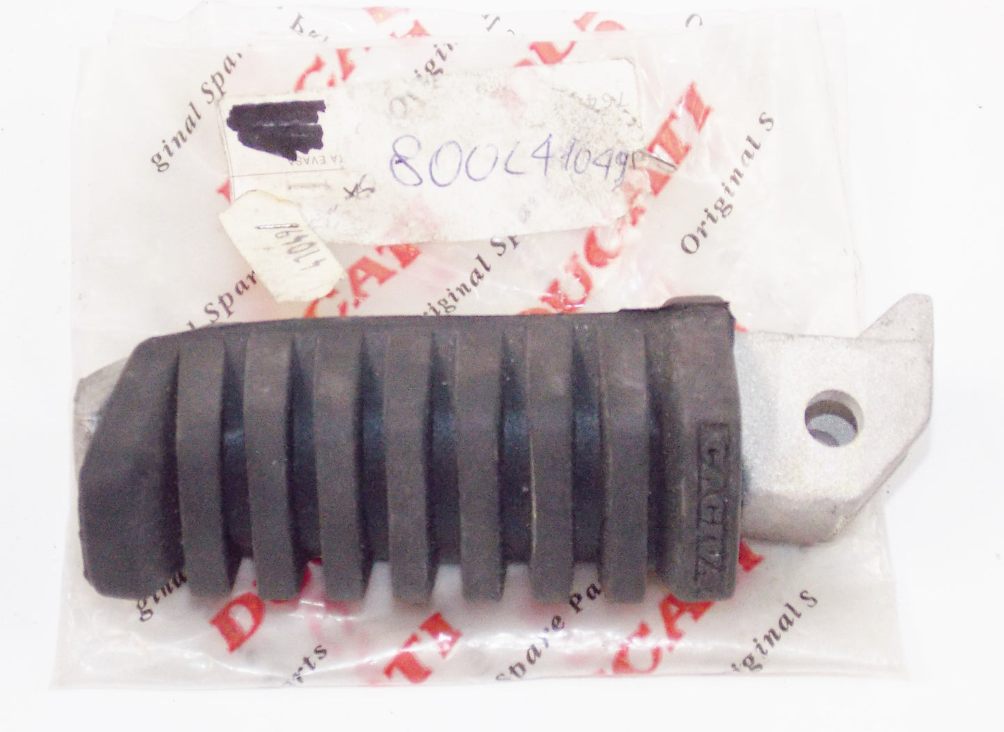CAGIVA 1987 ALETTA ORO 125-S2 REAR PASSENGER LEFT FOOT REST PEG STAND 800L41049 - MotoRaider