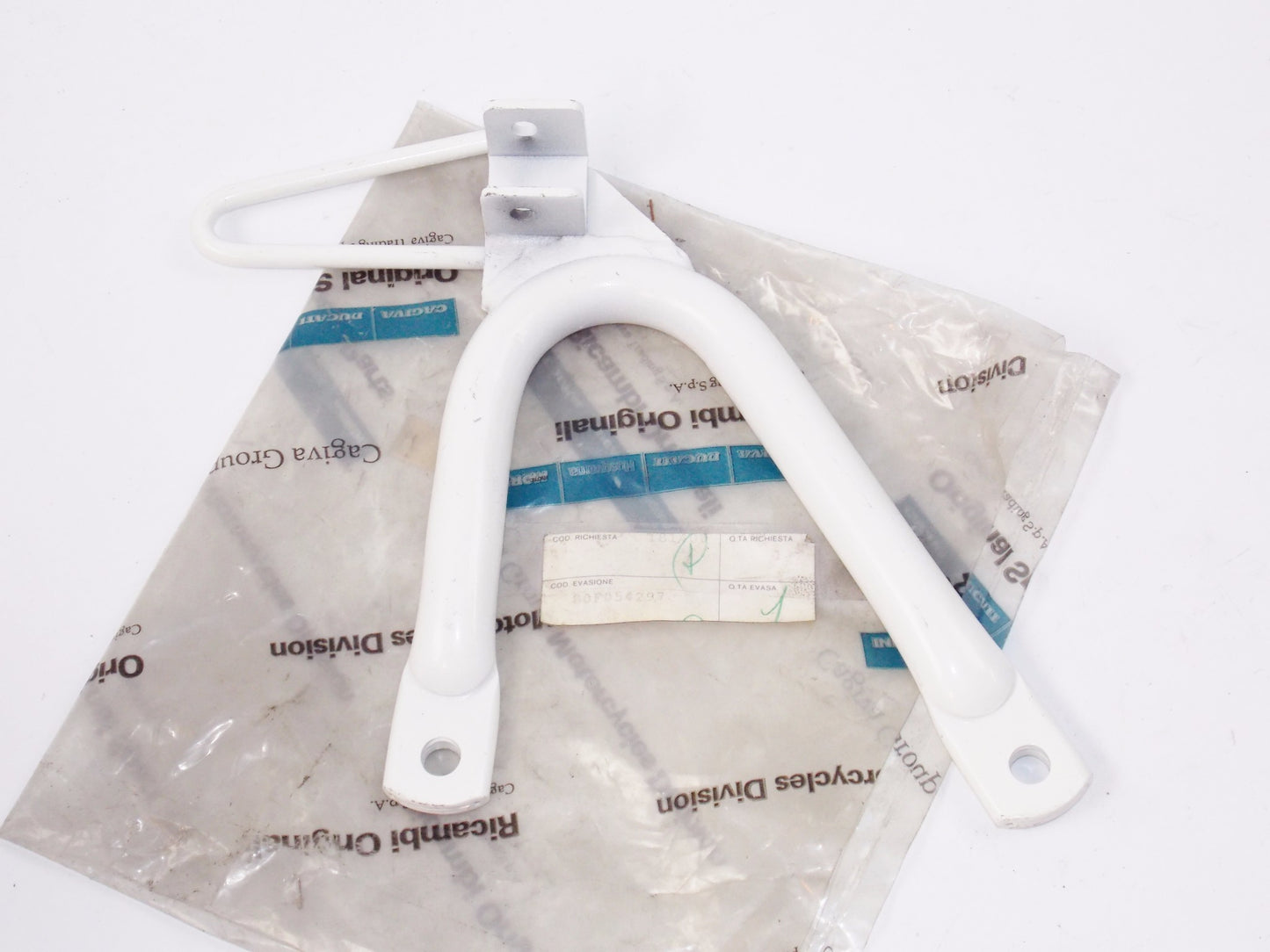 NOS OEM CAGIVA 1989-1990 CAGIVA COCIS 50 50-2 LEFT FRAME FOOT REST PEG 80F054297 - MotoRaider