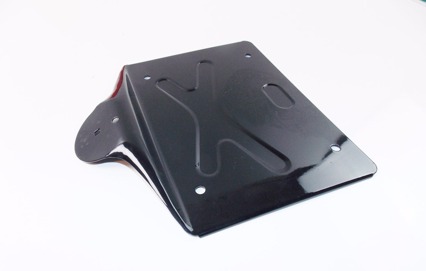 NOS RETRO MOTORCYCLES ALUMINUM LICENSE PLATE HOLDER UNIVERSAL 220mm x 150mm - MotoRaider