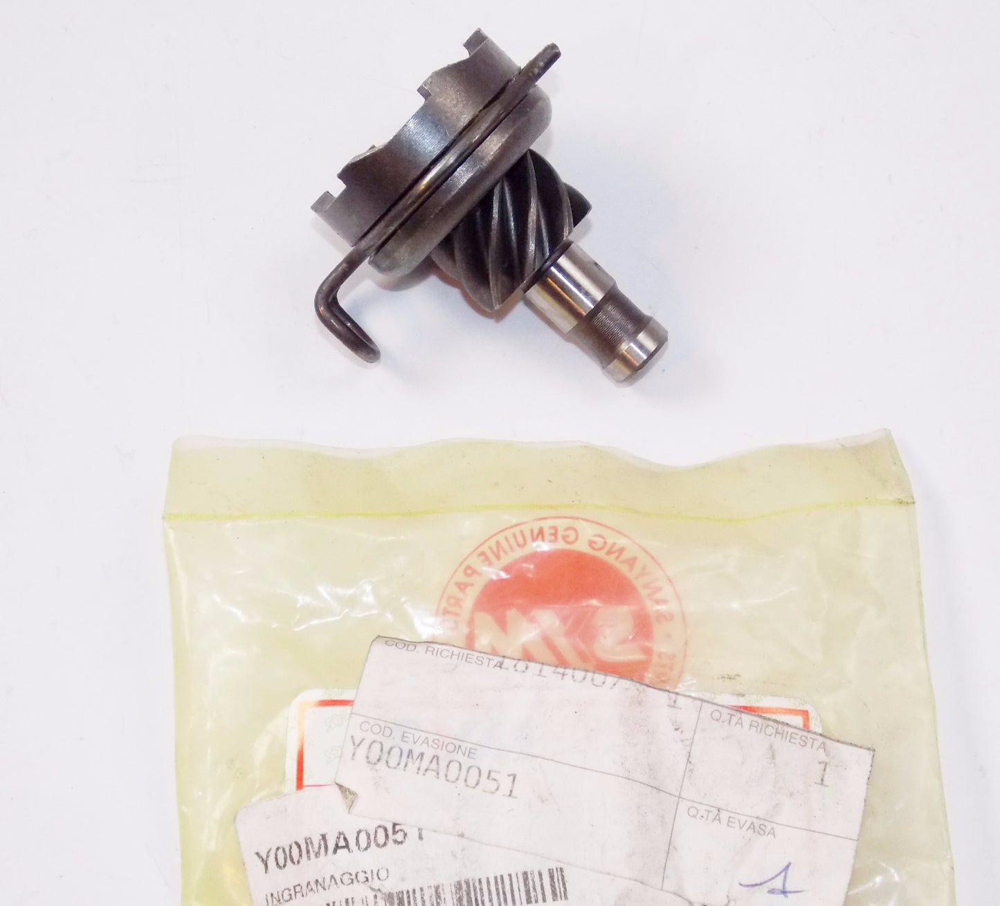NOS OEM CAGIVA 1992/1994 CITY KICK DRIVEN GEAR COMP Y00MA0051 - MotoRaider