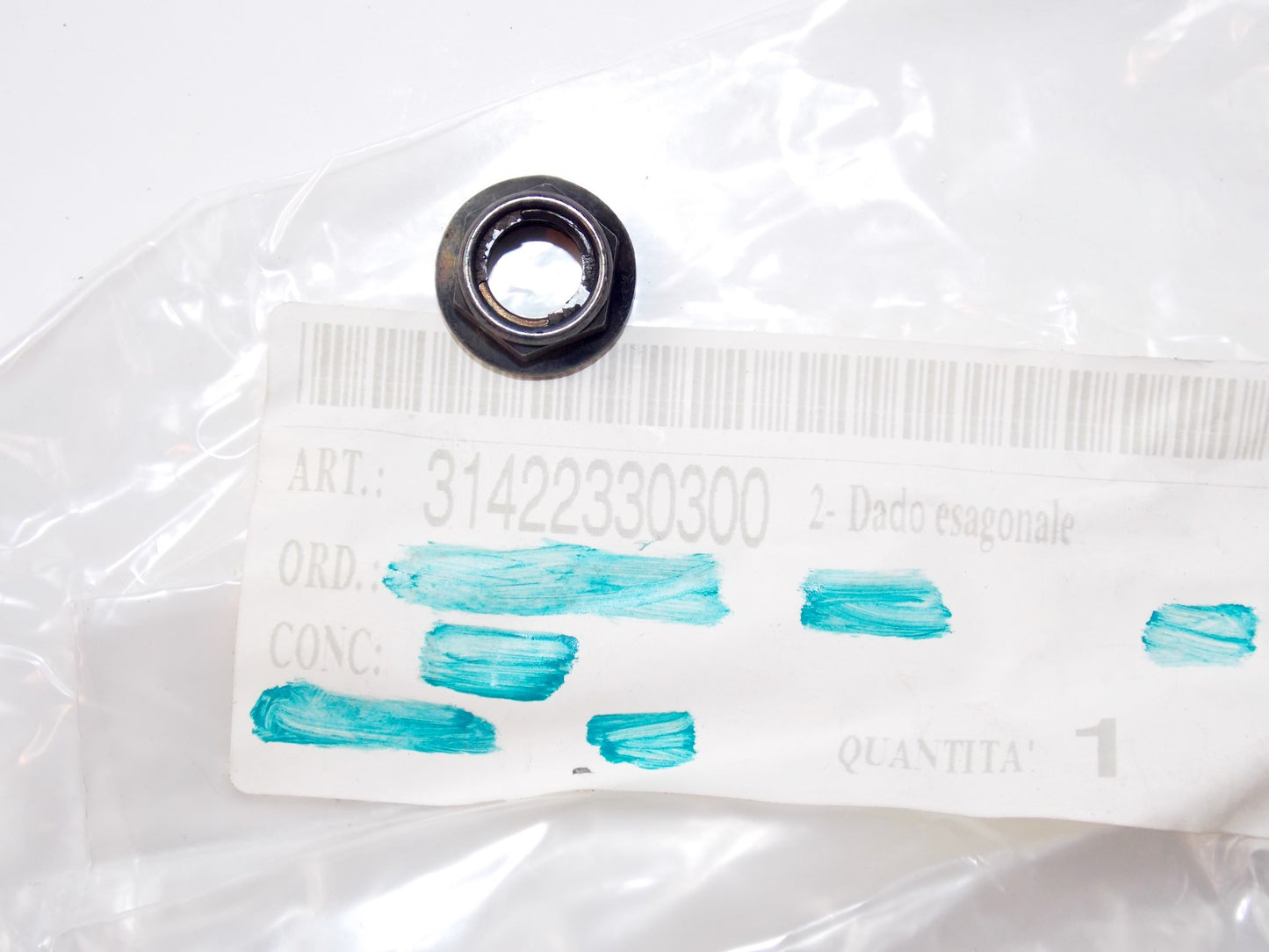 NOS OEM BMW 94-13 K1200LT R1100GS/R/1150R/1200C/850R/900RT HEX NUT # 31422330300 - MotoRaider