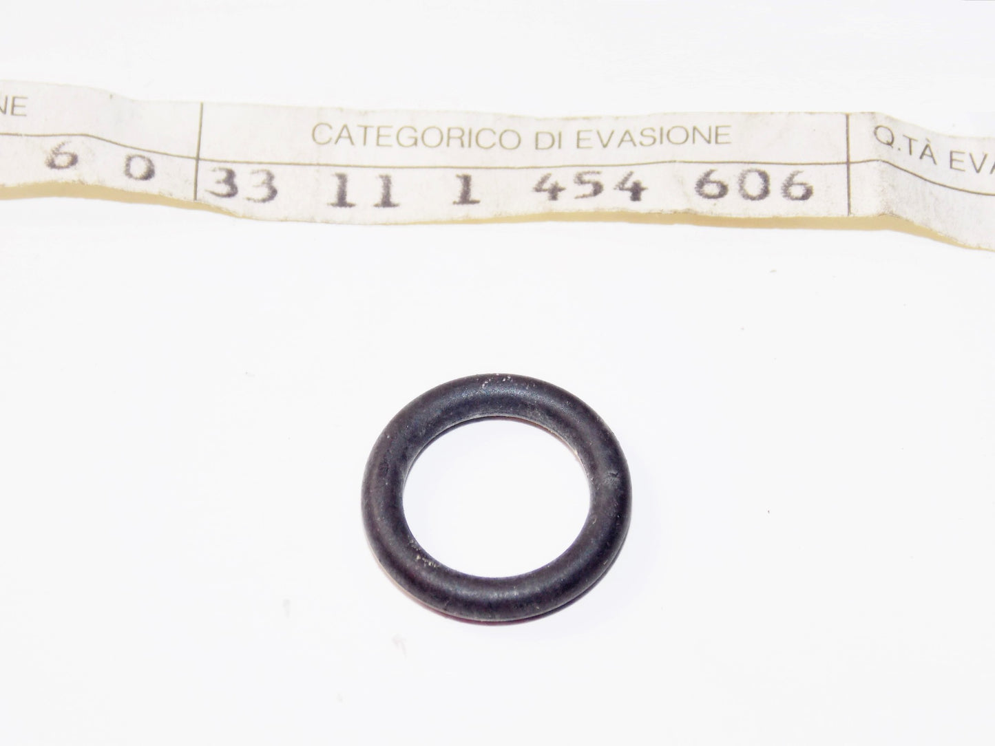 NOS OEM BMW 84-09 K100/LT/RS/1100LT/1200GT R100R/1100R/850R O-RING # 33111454606 - MotoRaider