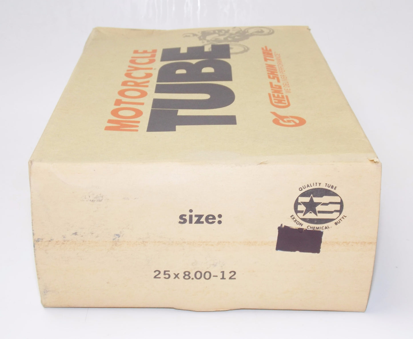 NOS CHENG SHIN TIRE INNER TUBE 25x8.00-12 YAMAHA HONDA SUZUKI KAWASAKI HARLEY - MotoRaider