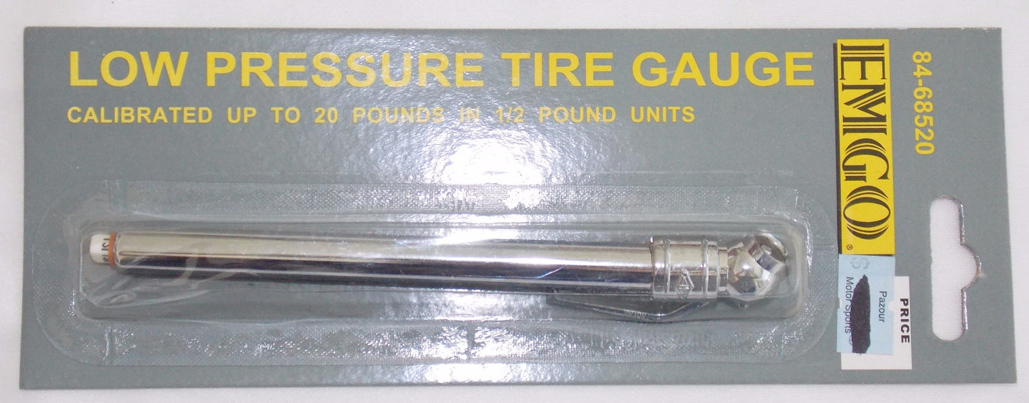 EMGO LOW PRESSURE TIRE GAUCHE CALIBRATED UP 20 POUNDS IN 1/2 POUND UNIT 84-68520 - MotoRaider