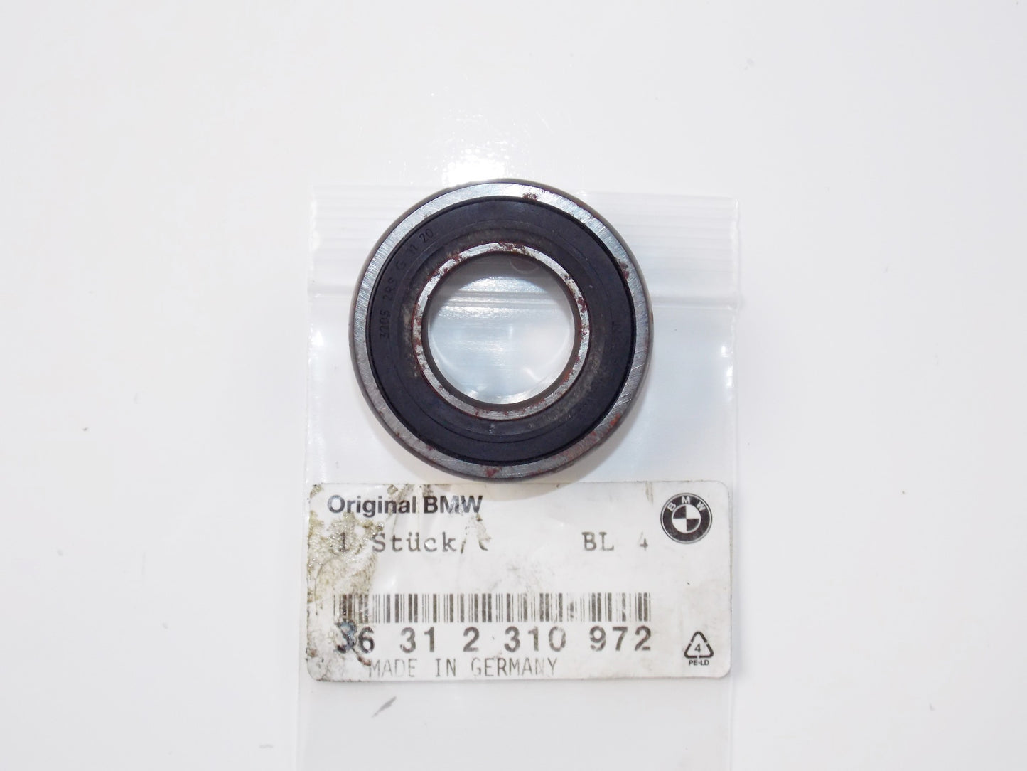 NOS OEM BMW 89-07 K100RS R1100GS/RS GROOVED BALL BEARING 25X52X20,6 #36312310972 - MotoRaider