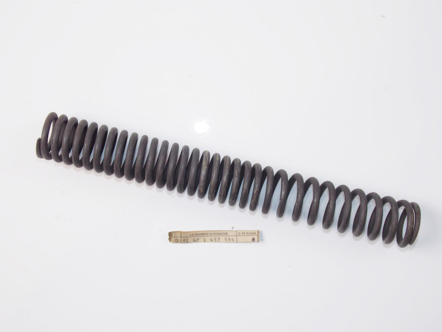 NOS OEM BMW 84-97 K 100 RS/75 COMPRESSION SPRING # 31421457534 - MotoRaider