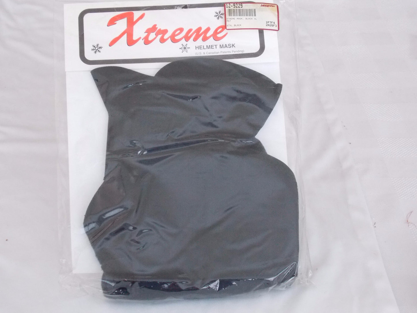 COLD WEATHER HELMET MASK BLACK XL 40° WIND CHILL NEOPRENE CHIN GUARD # 12-9229 - MotoRaider