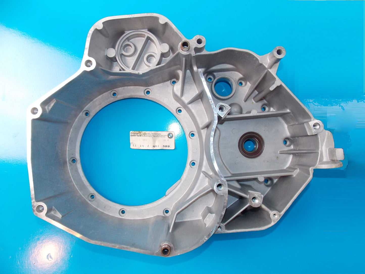 NOS OEM BMW 1990 K75/100/1100 INTERMEDIATE HOUSING ALTERNATOR COVER #11141461588 - MotoRaider
