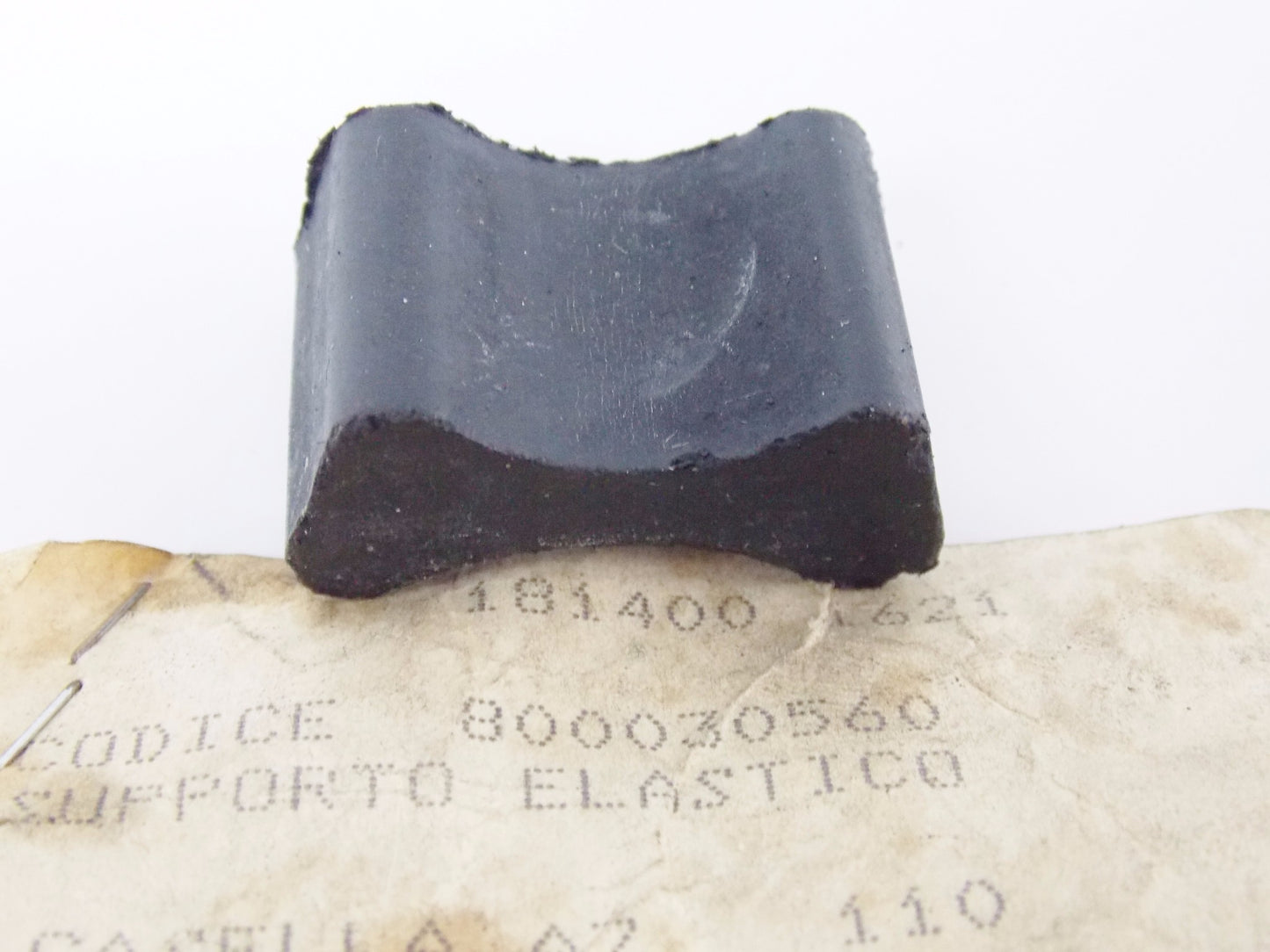 NOS OEM CAGIVA HUSQVARNA DUCATI MORINI GAS TANK RUBBER PAD 800030560 - MotoRaider