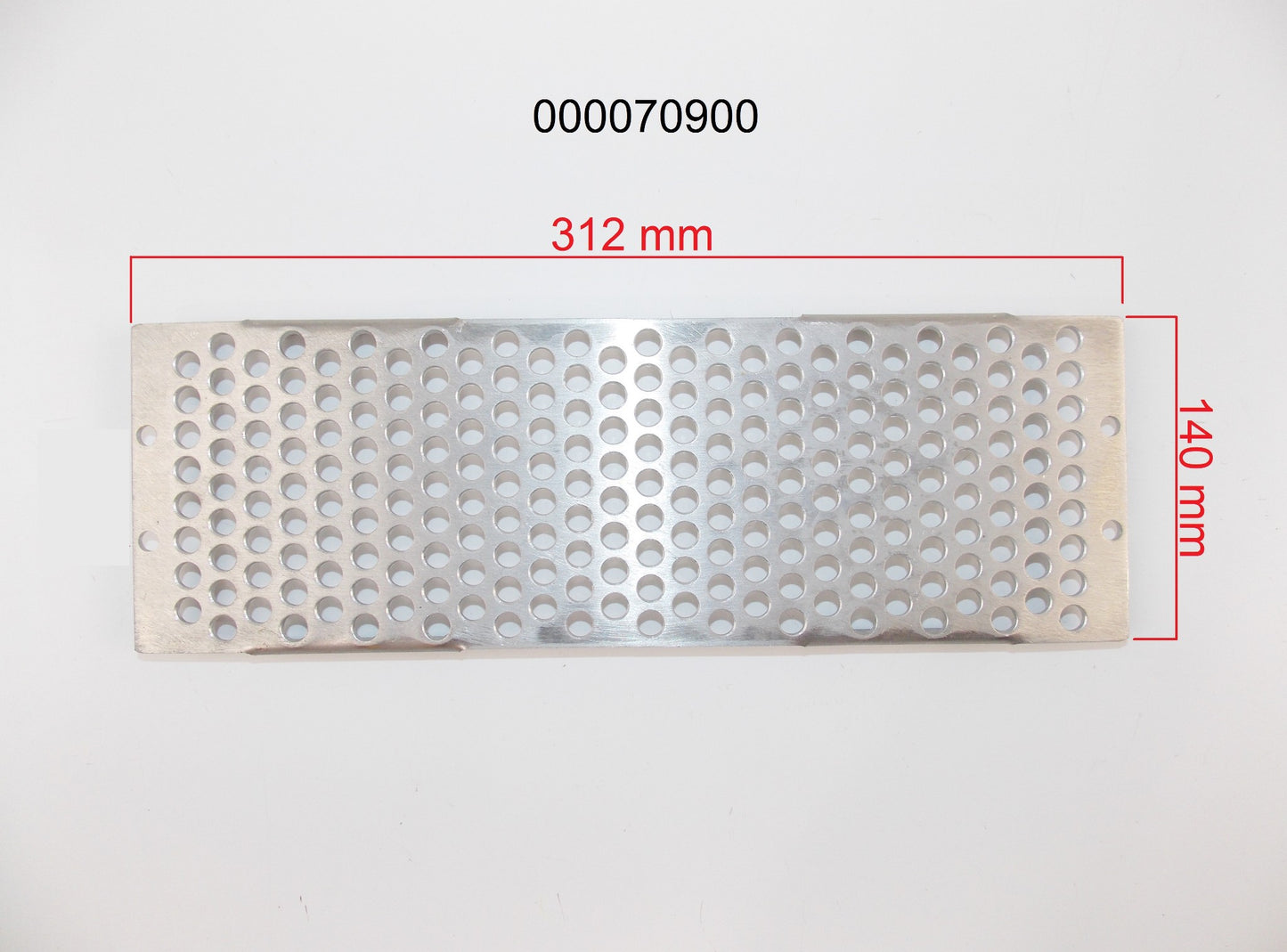 NOS OEM HUSQVARNA RADIATOR ALUMINUM PROTECTOR COVER 000070900 - MotoRaider