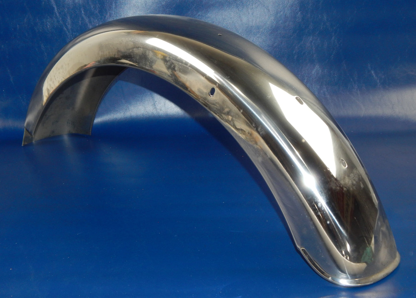 NOS 1970's ZUNDAPP KS125 LAVERDA LZ125 STAINLESS REAR FENDER MUD GUARD VINTAGE - MotoRaider