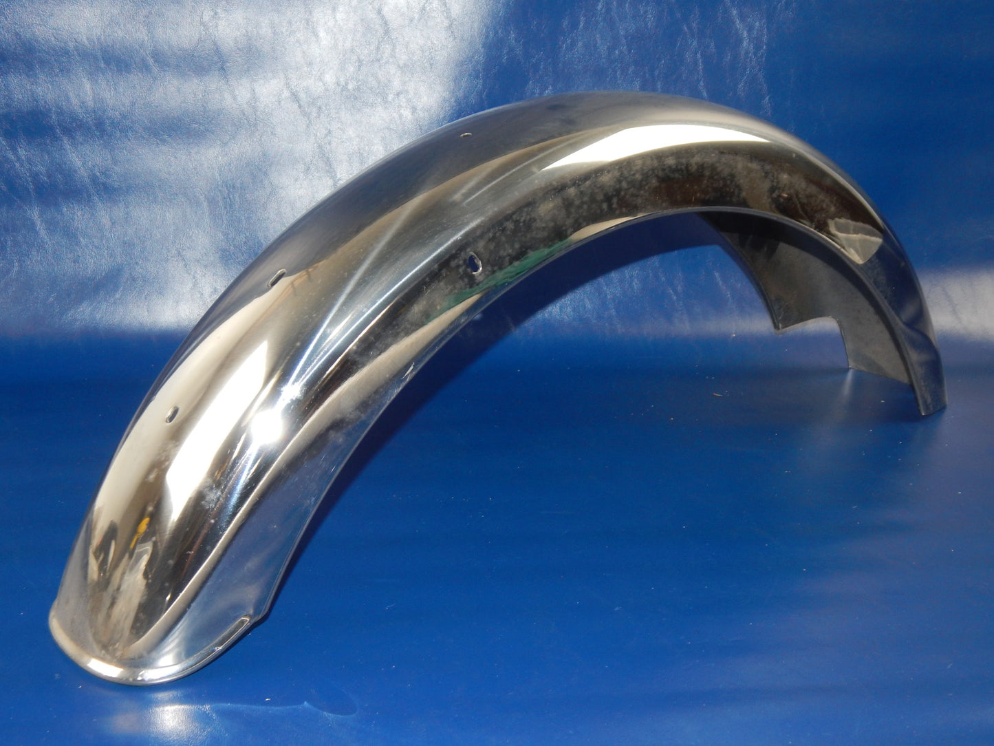 NOS 1970's ZUNDAPP KS125 LAVERDA LZ125 STAINLESS REAR FENDER MUD GUARD VINTAGE - MotoRaider