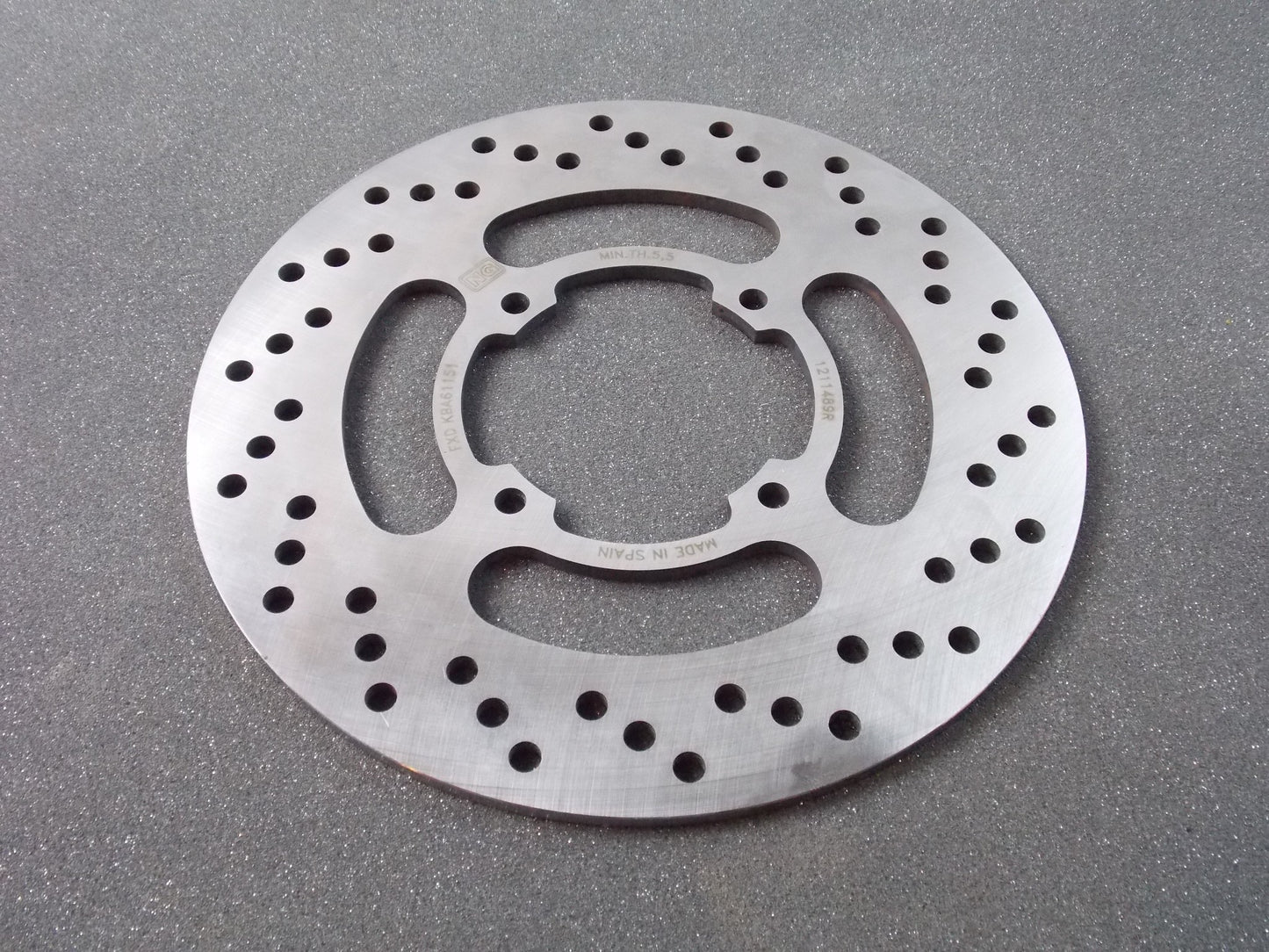NOS NAGESTI REAR BRAKE DISK SUZUKI GSX600F/750F # FXD KBA61151 #1211489R - MotoRaider