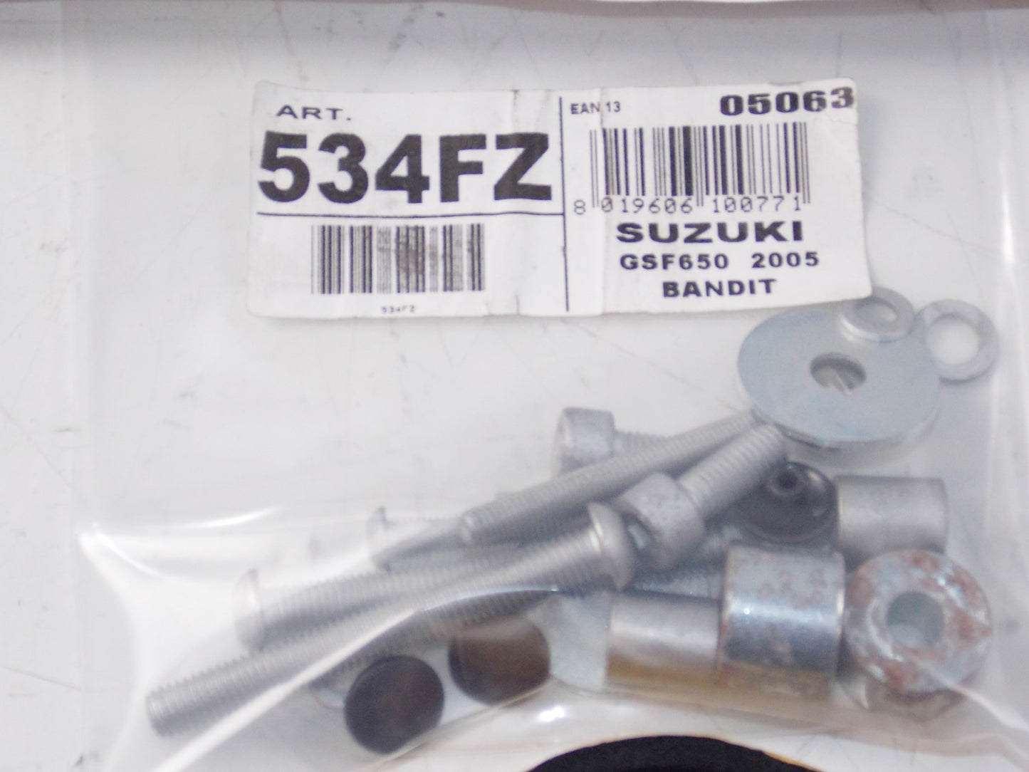 NOS GIVI SPECIFIC MONORACK TOP CASE SET SUZUKI 2005 GSF 650 BANDIT # 534FZ-KZ534 - MotoRaider