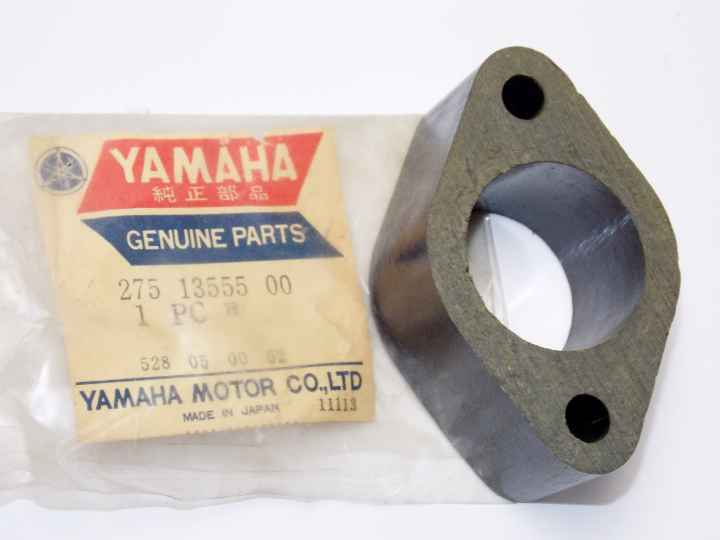 NOS OEM YAMAHA 70-71 RT1/M/B/MX MANIFOLD INTAKE 275-13555-00 - MotoRaider