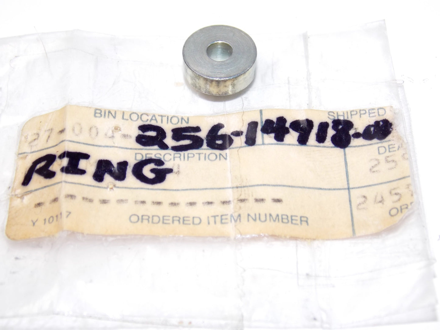 NOS OEM YAMAHA 70-80 XS1/B XS2 TX650/750 XS500/650B RING 256-14918-00 - MotoRaider
