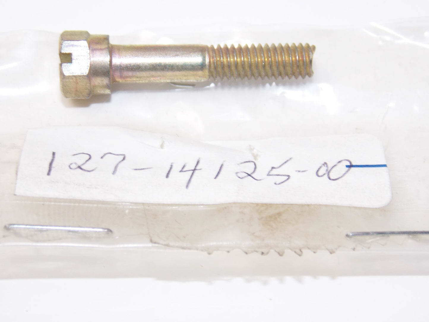 NOS OEM YAMAHA 63-80 HS1 LB50/80 YG1 SCREW BODY FITTING 127-14125-00 | 14125-01 - MotoRaider