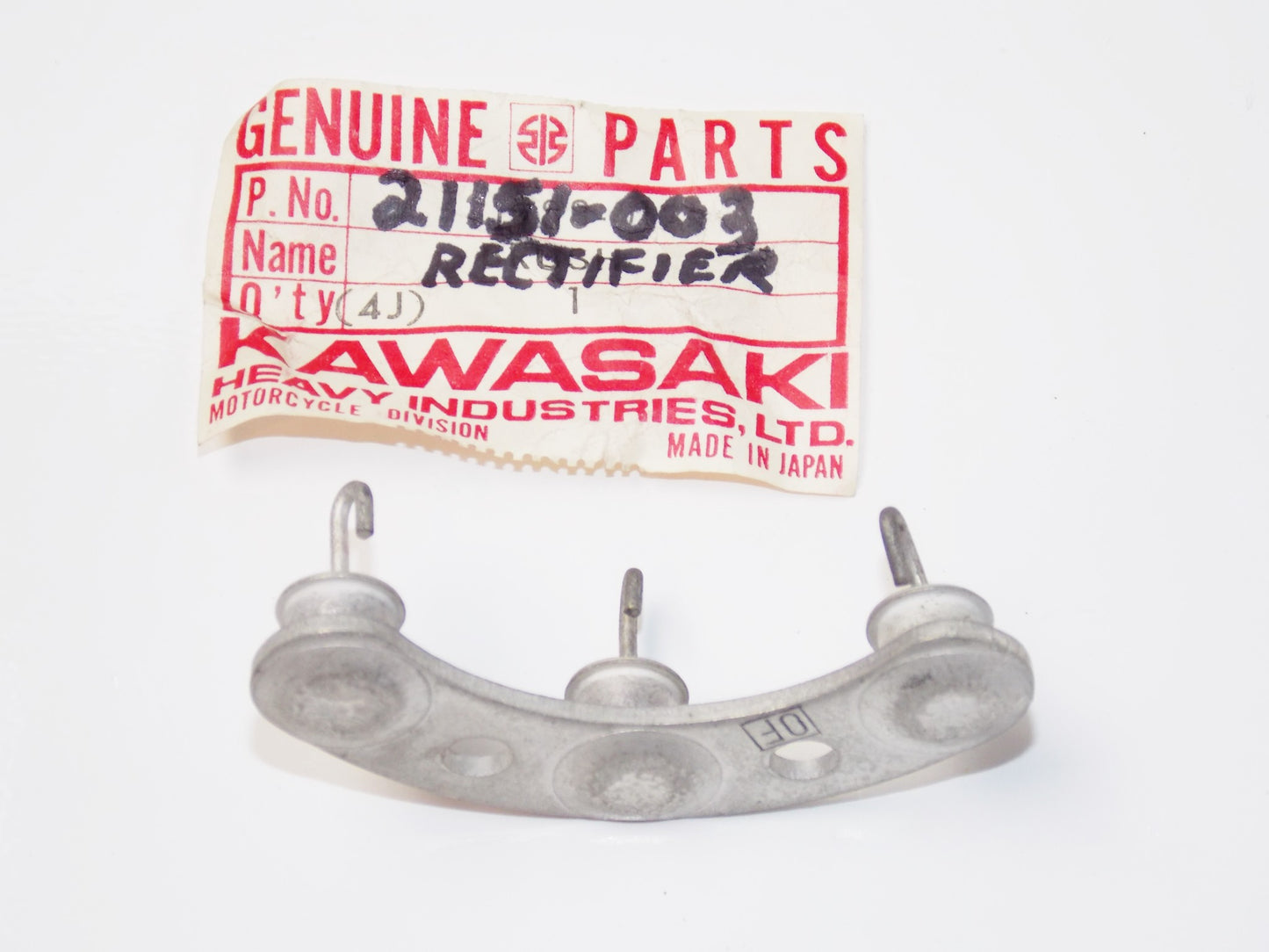 NOS OEM KAWASAKI 66-71 A1/SS A7/SS RECTIFIER 21151-003 - MotoRaider