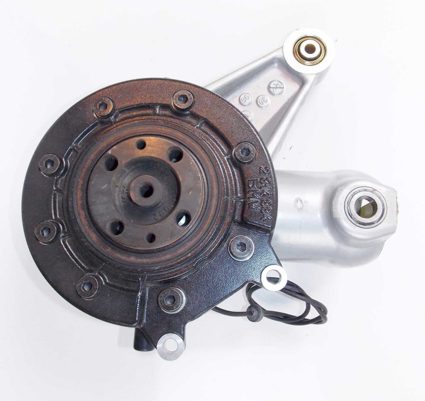 NOS OEM BMW 93-96 K1100RS REAR AXLE FINAL DRIVE SILVER I=31:11=2,82 33112324091 - MotoRaider