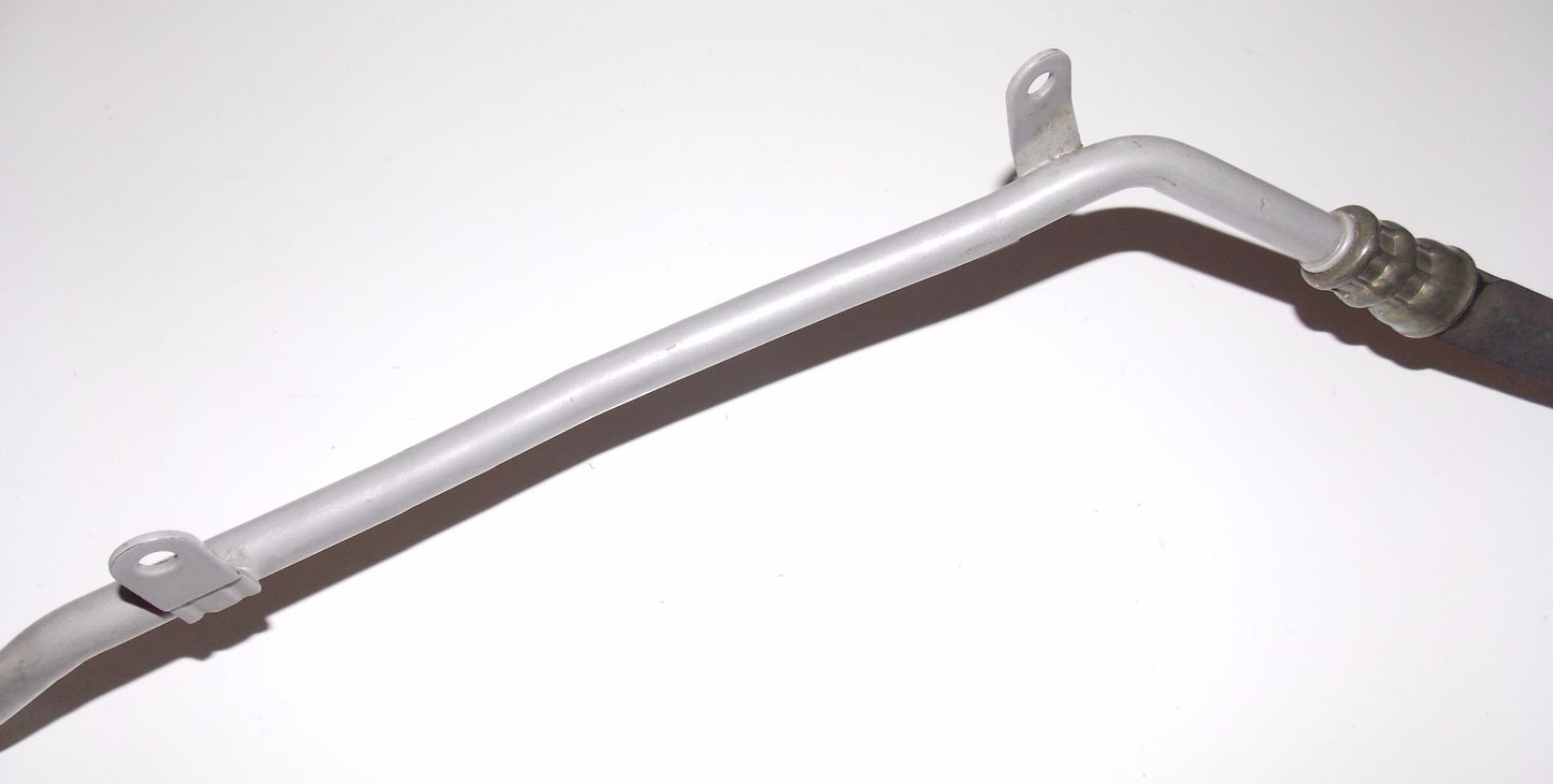 NOS OEM BMW 91-01 R 1100 RS SILVER OIL COOLER PIPE OUTLET 17221341326 - MotoRaider