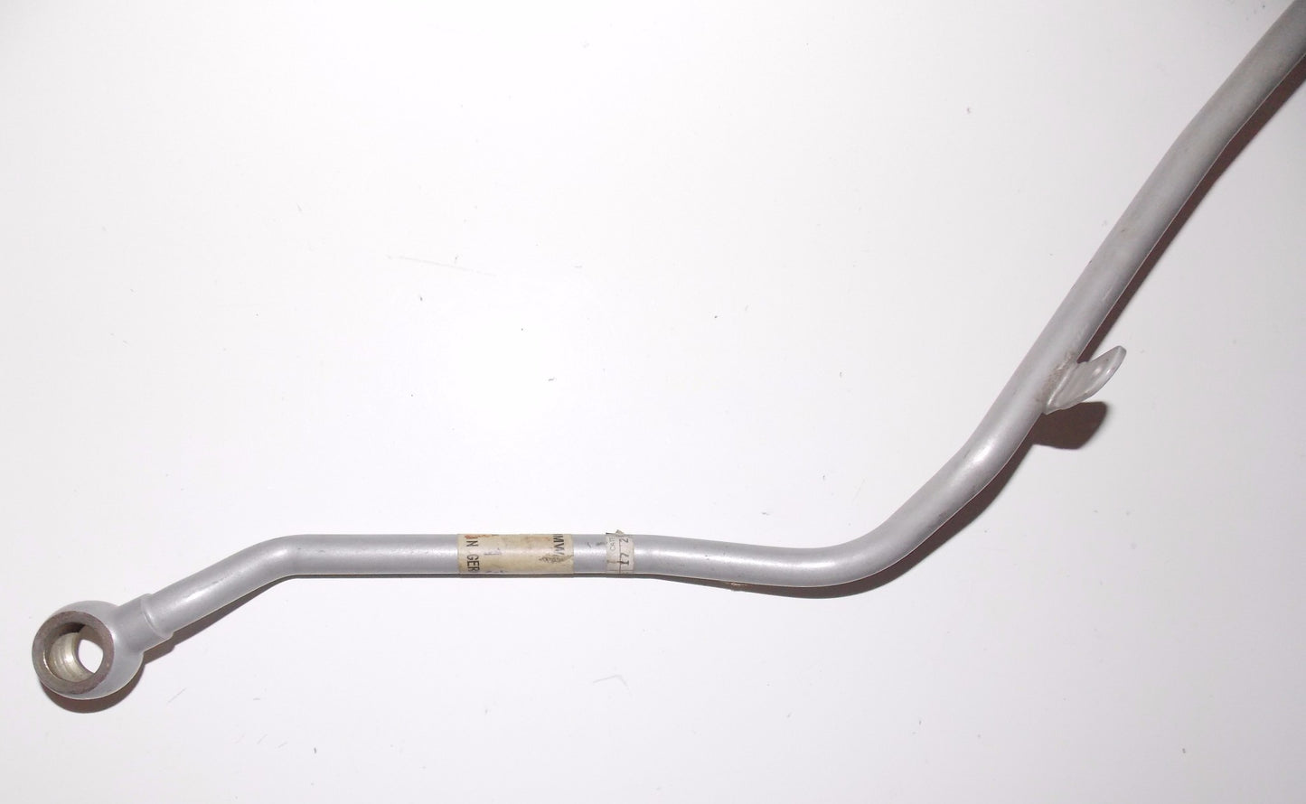 NOS OEM BMW 91-01 R 1100 RS SILVER OIL COOLER PIPE OUTLET 17221341326 - MotoRaider