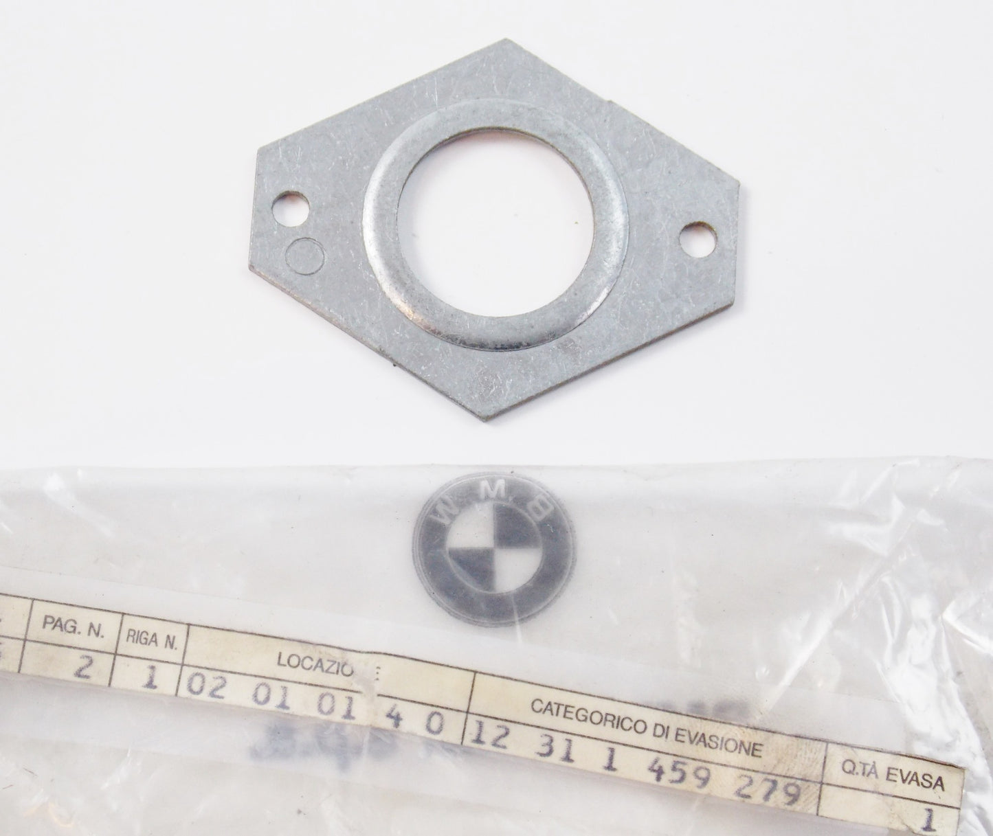 NOS OEM BMW 84-97 K100/LT/RS/RT/1100LT SUPPORTING PLATE 12311459279|12311354688 - MotoRaider