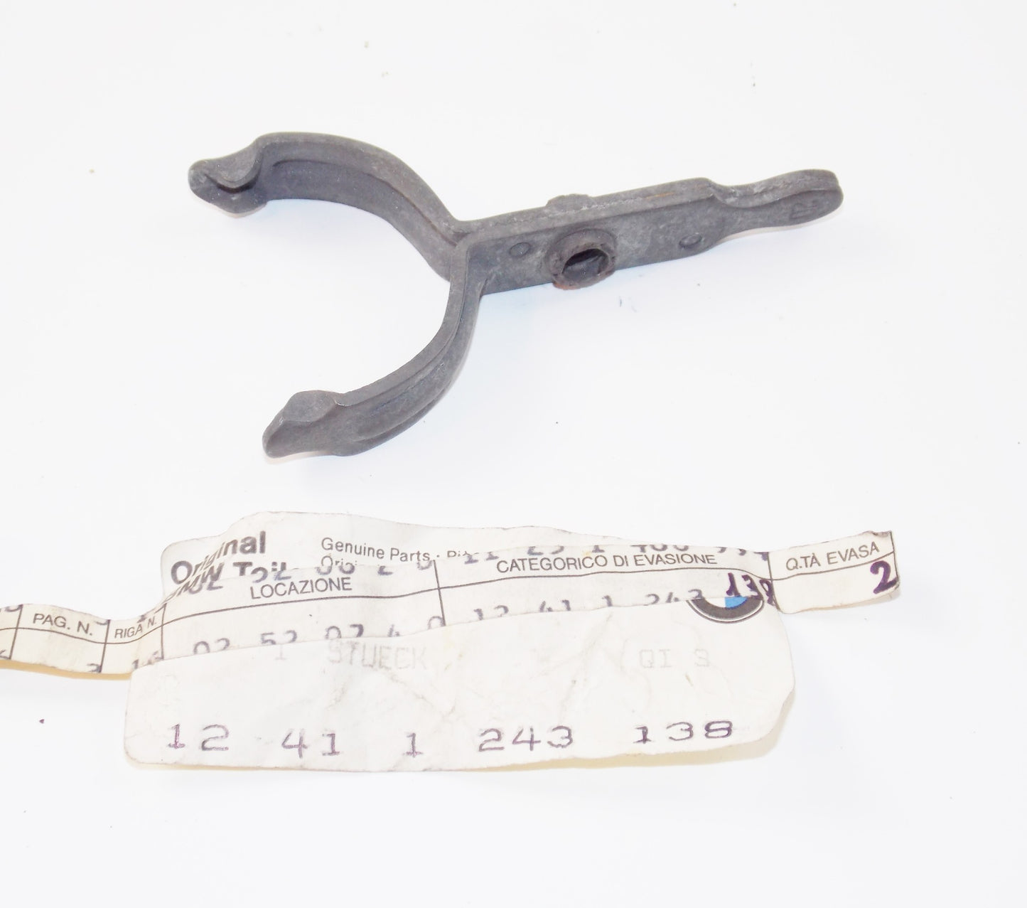 NOS OEM BMW 74-97 R 100 CS/7T/CS/RS/RT/60/75/80 STARTER SHIFT LEVER 12411243138 - MotoRaider