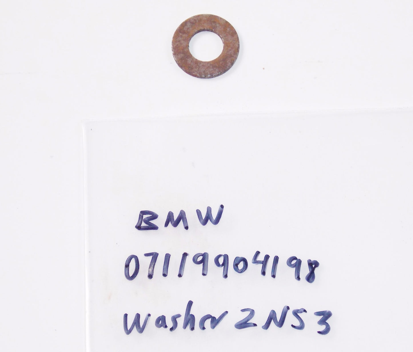 NOS OEM BMW 74-15 C F G HP2 HP4 K R S MULTI USE WASHER ZNS3 07119904198 - MotoRaider