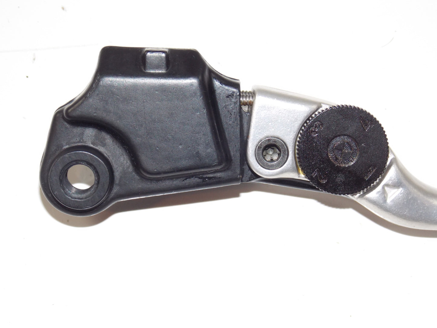 NOS OEM BMW K1100LT R1100R/850R HAND LEVER POLISHED ADJUSTABLE RIGHT 32722332660 - MotoRaider