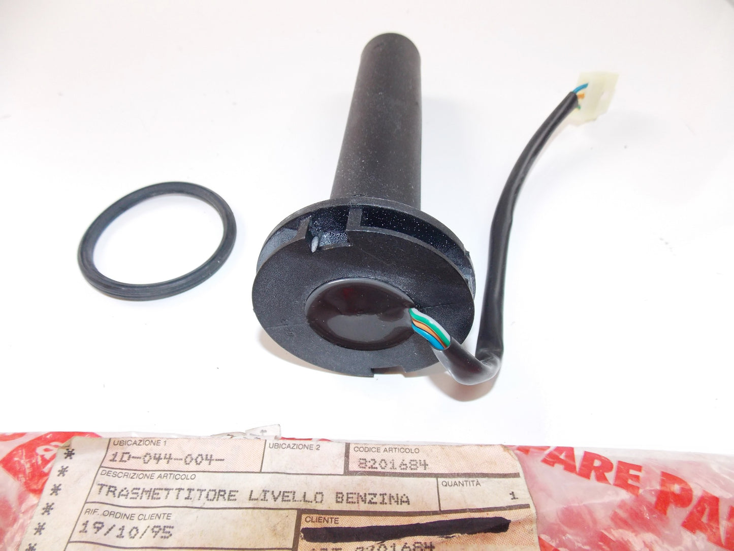 NOS OEM APRILIA 93-97 AMICO FUEL LEVEL TRANSMITTER SENSOR AP8201684 - MotoRaider