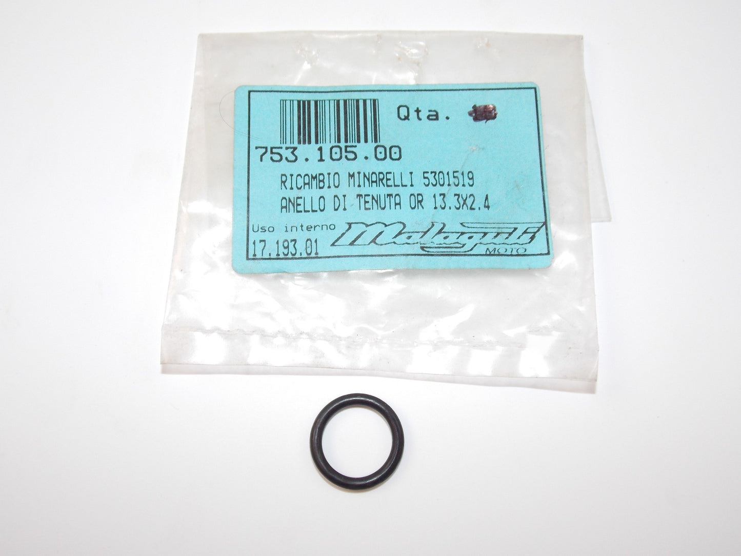 NOS OEM MALAGUTI PASSWORD 250 Euro 3 SUPLY CAP OIL SEAL 13.3x2x4 753.105.00 - MotoRaider