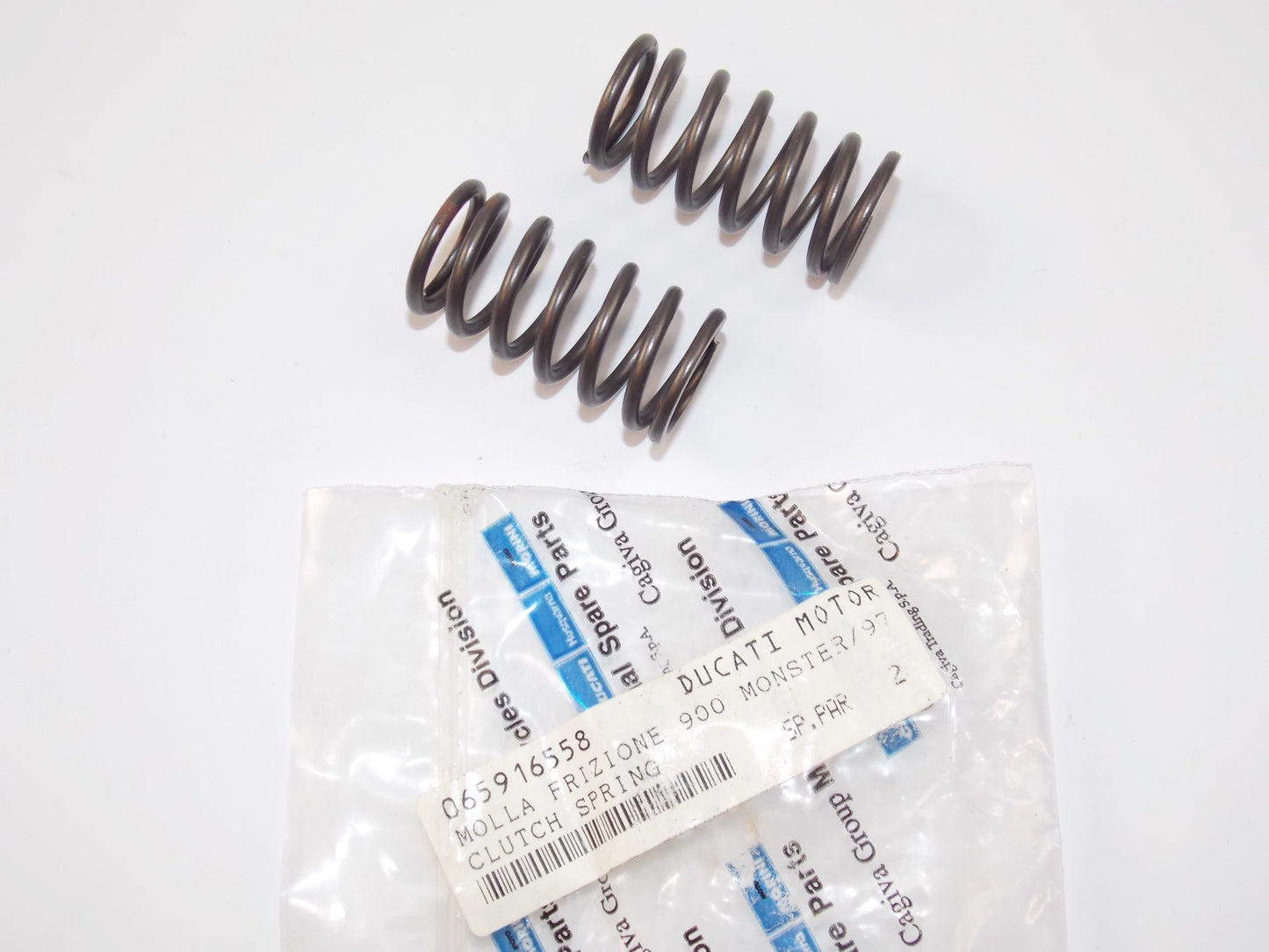 NOS OEM DUCATI 1997 900 MONSTER (QTY 2) CLUTCH SPRING 065916558 - MotoRaider