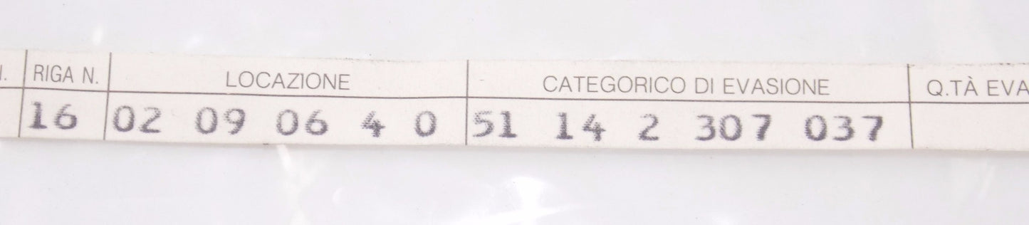 NOS OEM BMW 87-06 R 80 GS STICKER LH "800" SW/SI 51142307037 - MotoRaider