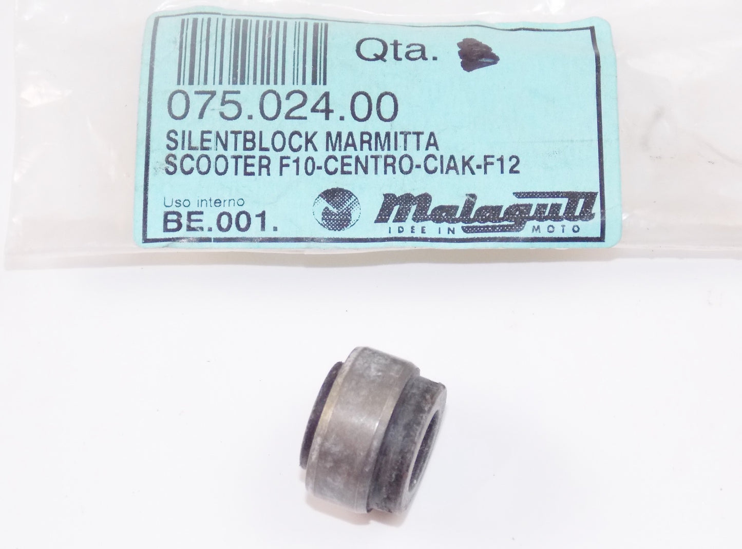 OEM MALAGUTI F10 CIAK PHANTOM F12 - 100 Restyling MUFFLER SILENTBLOCK 075.024.00 - MotoRaider