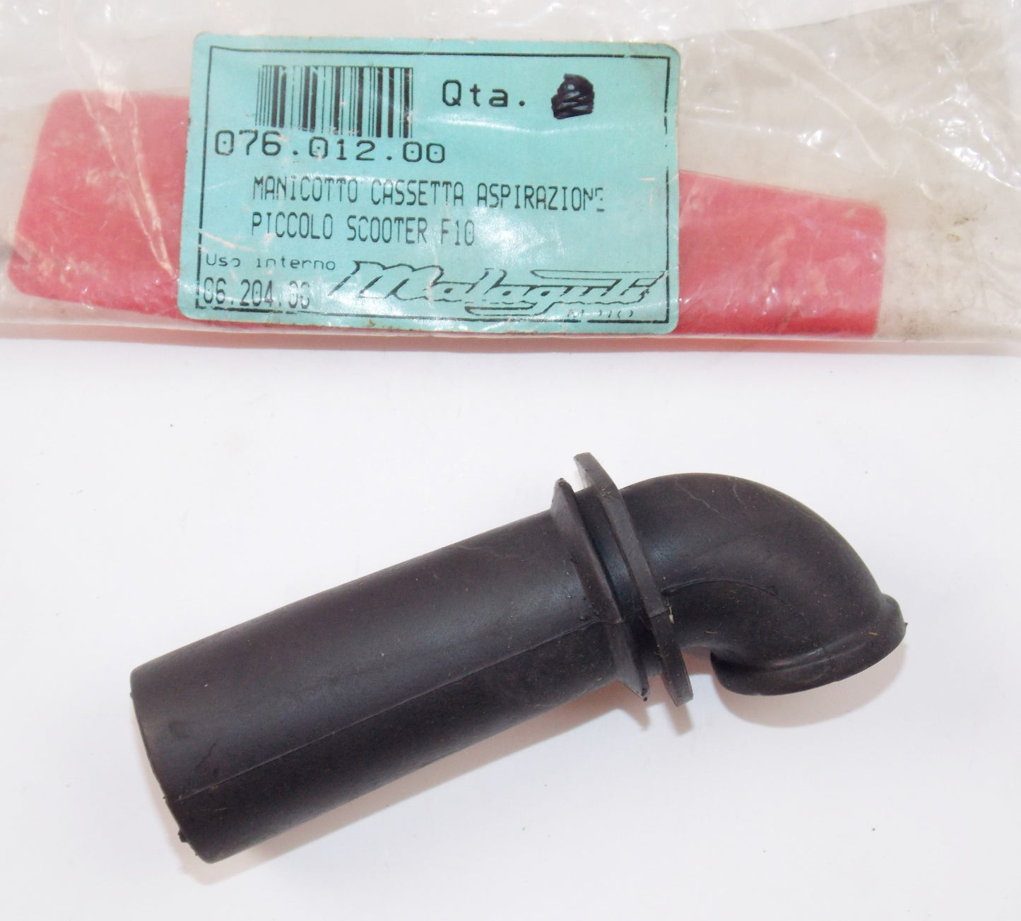 NOS OEM MALAGUTI SCOOTER F 10 SLEEVE BOX INTAKE 076.012.00 - MotoRaider
