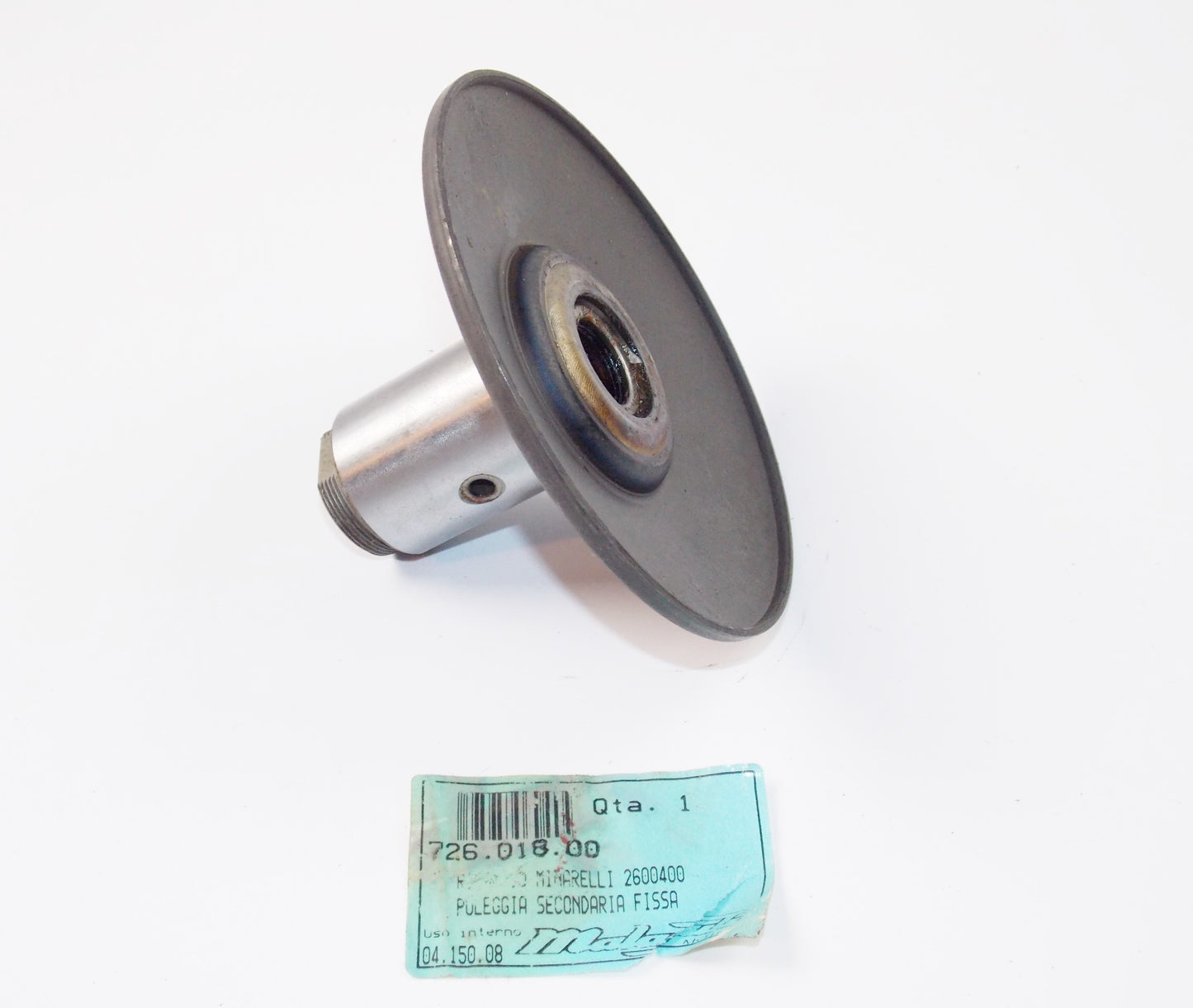 OEM MALAGUTI F12 ACQUA F15 LC 2D RES. KAT EUR2 SECONDARY FIXED PULLEY 726.018.00 - MotoRaider
