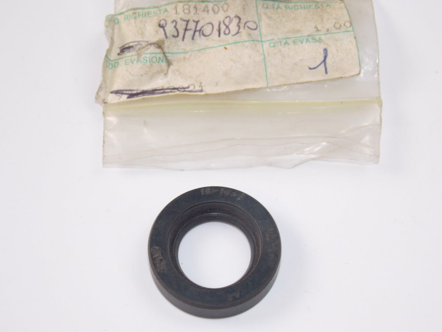 NOS OEM DUCATI CRANKSHAFT SEAL CRANK AXLE 18x30x7 # 937701830 - MotoRaider