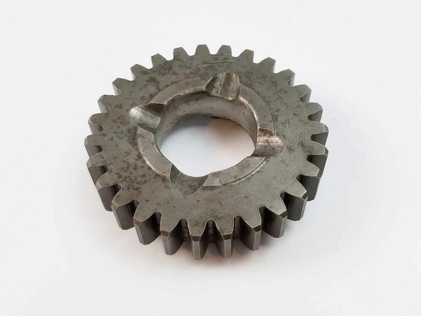 NOS OEM DUCATI 1987 350/400 F3 5th DRIVEN GEAR 27 T. 066016087 - MotoRaider
