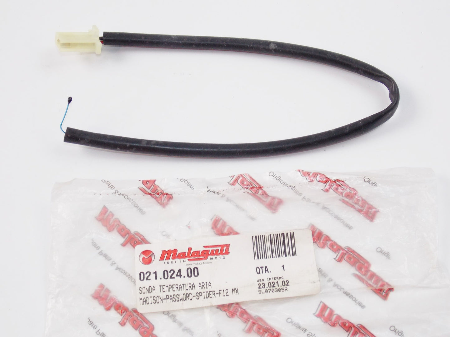 NOS OEM MALAGUTI MADISON S 200 PASSWORD SPIDER F12 TEMPERATURE GAUGE 021.024.00 - MotoRaider