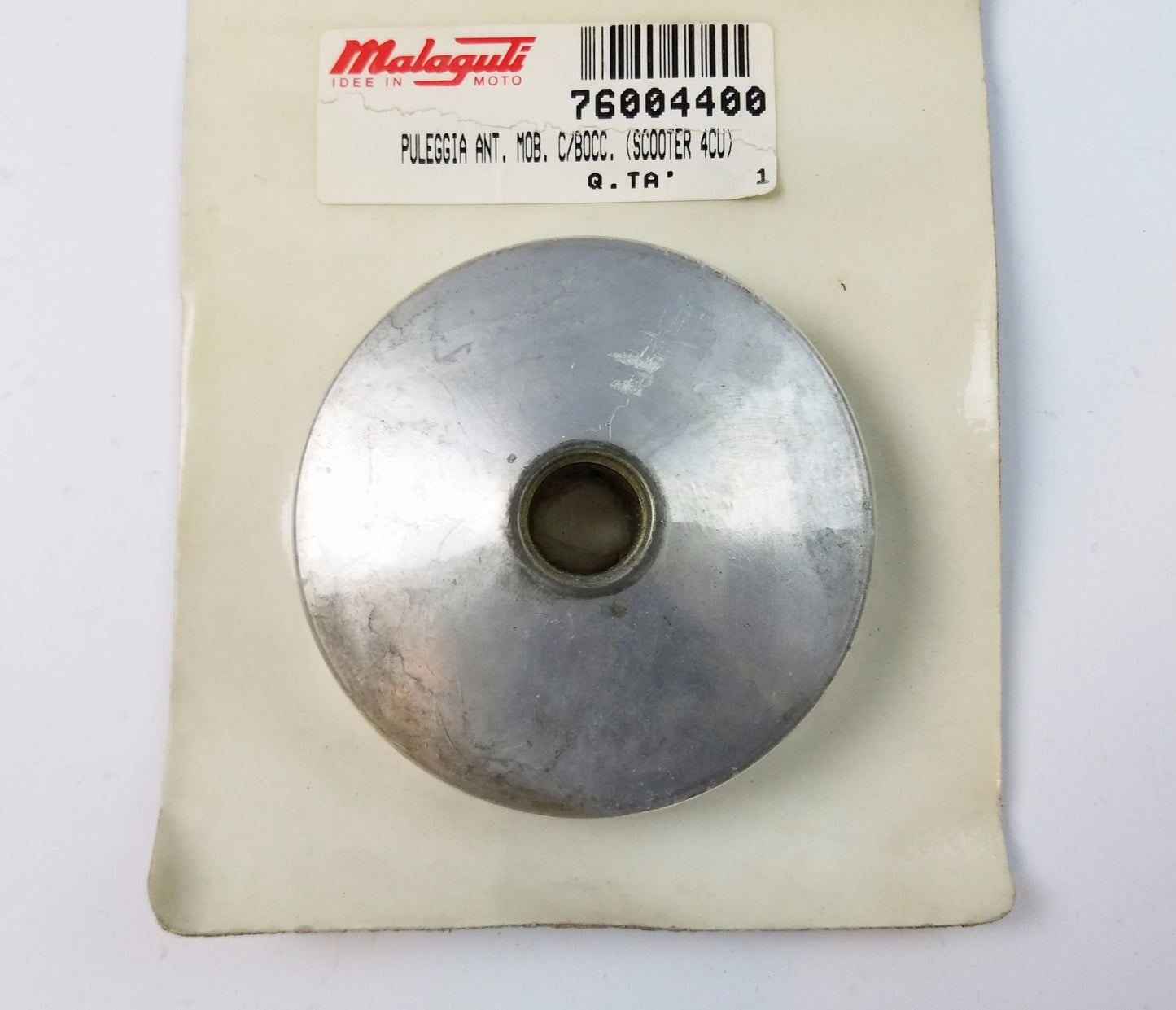 NOS OEM MALAGUTI F15 CIAK 50/02 F12 ARIA RS SPORT F10 PRIMARY PULLEY 760.044.00 - MotoRaider