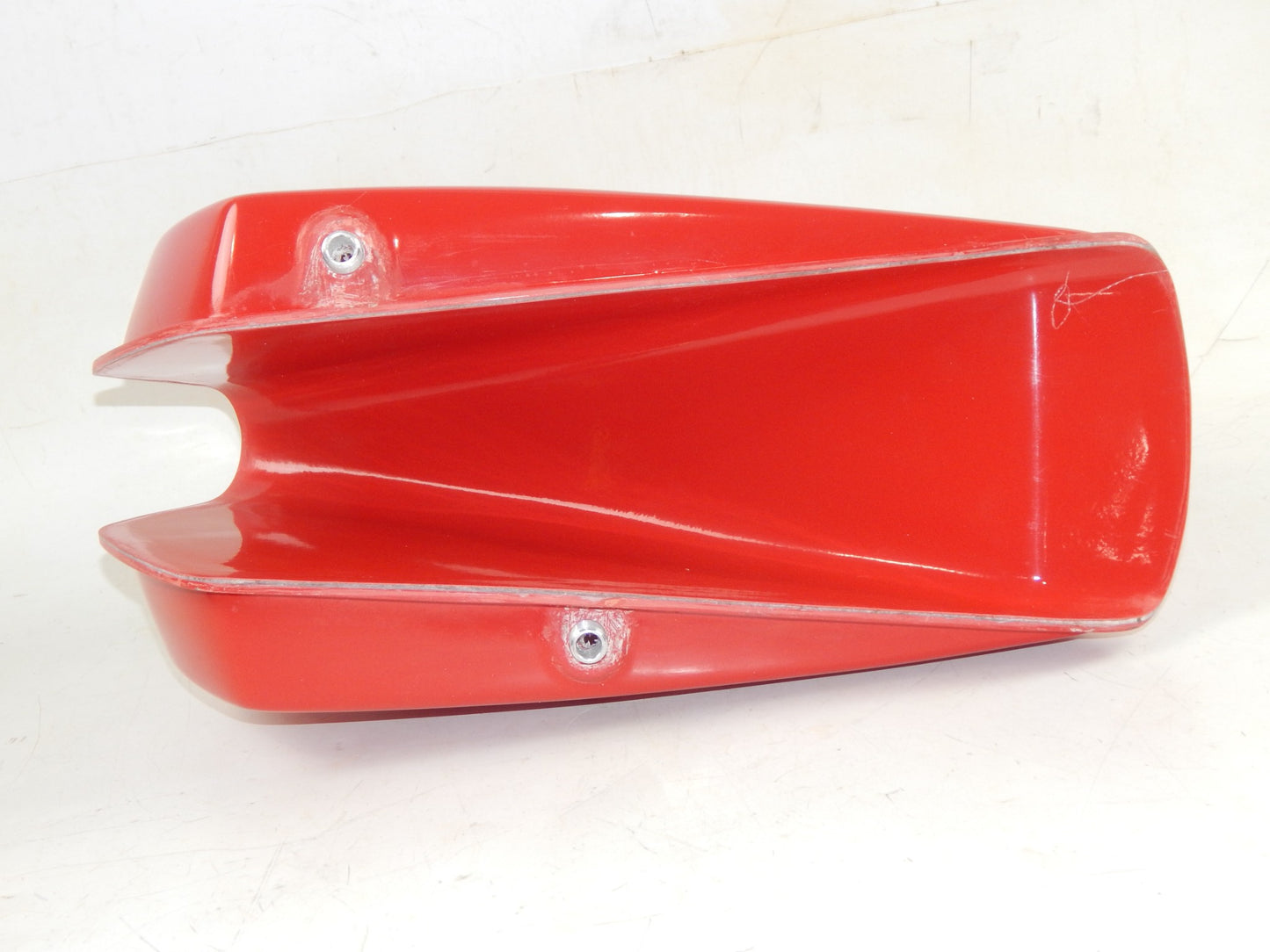 1971-1975 KTM PENTON GS 125 175 FIBERGLASS RED GAS TANK PETROL RESERVOIR + CAP - MotoRaider