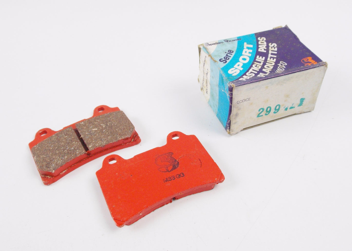 PASTIGLIE FRENI BRAKE PADS KIT SPADARO RICAMBI 299 M33 GG YAMAHA - MotoRaider