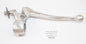 1950 HONDA CA 150 DREAM RIGHT FRONT WHEEL BRAKE LEVER ASSEMBLY 7/8" HANDLEBAR - MotoRaider
